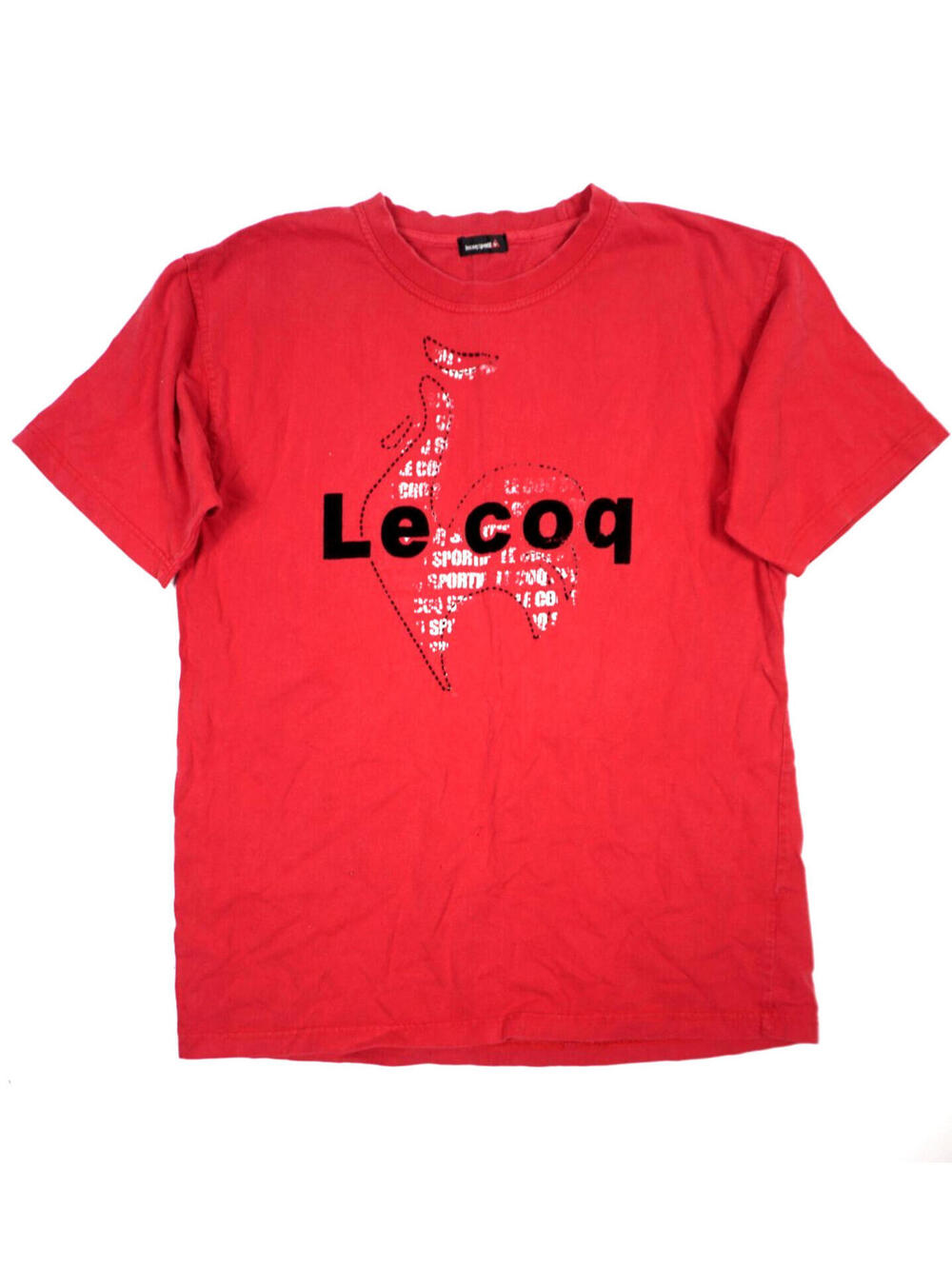 Vintage 90s Le Coq Sportif Shirt XL Rooster Logo French Sports Clothing Promo